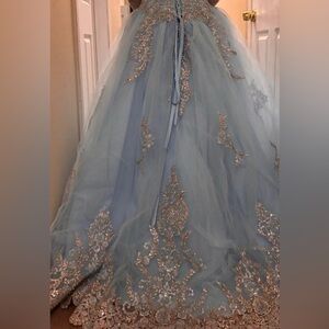 Light Blue Quinceañera Dress